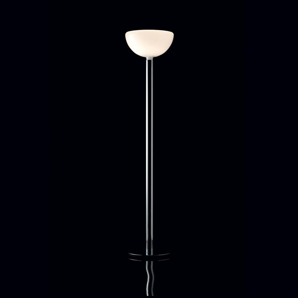 AM2C Metal and glass floor lamp
