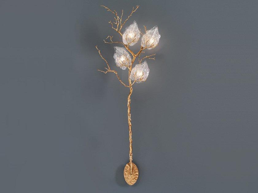 OUTONO PA615/4 Handmade bronze wall lamp