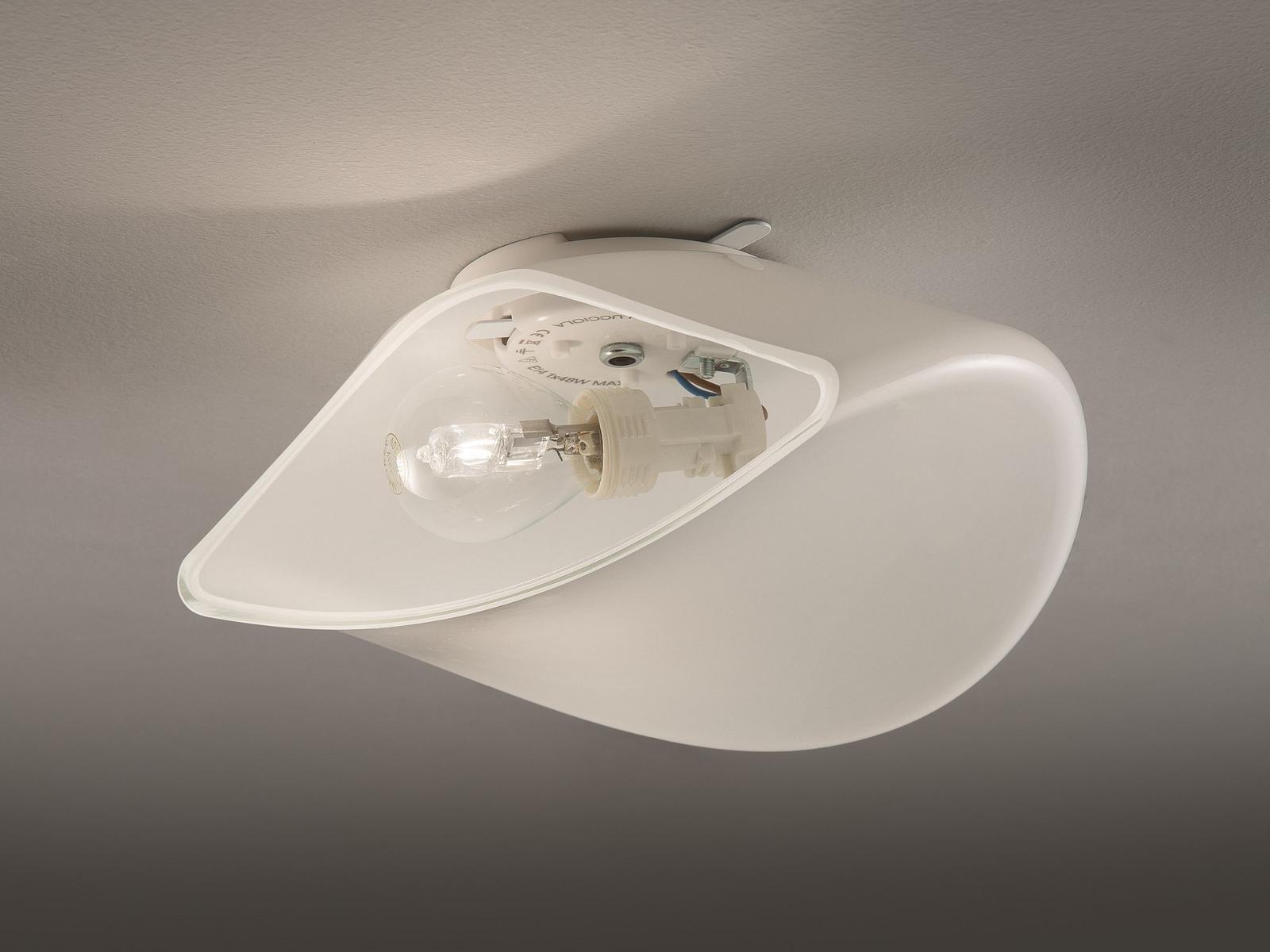 BALANCE PP Glass wall lamp / ceiling lamp