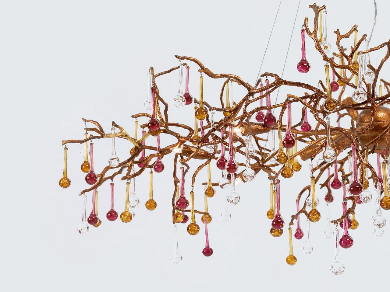 BIJOUT CT3263/12 Halogen bronze pendant lamp