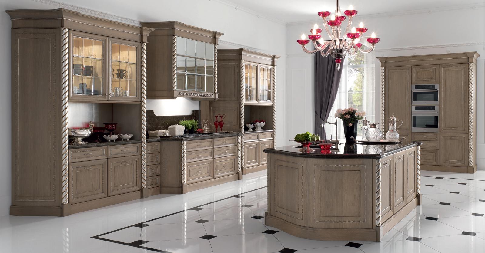 PARIS Wood kitchen