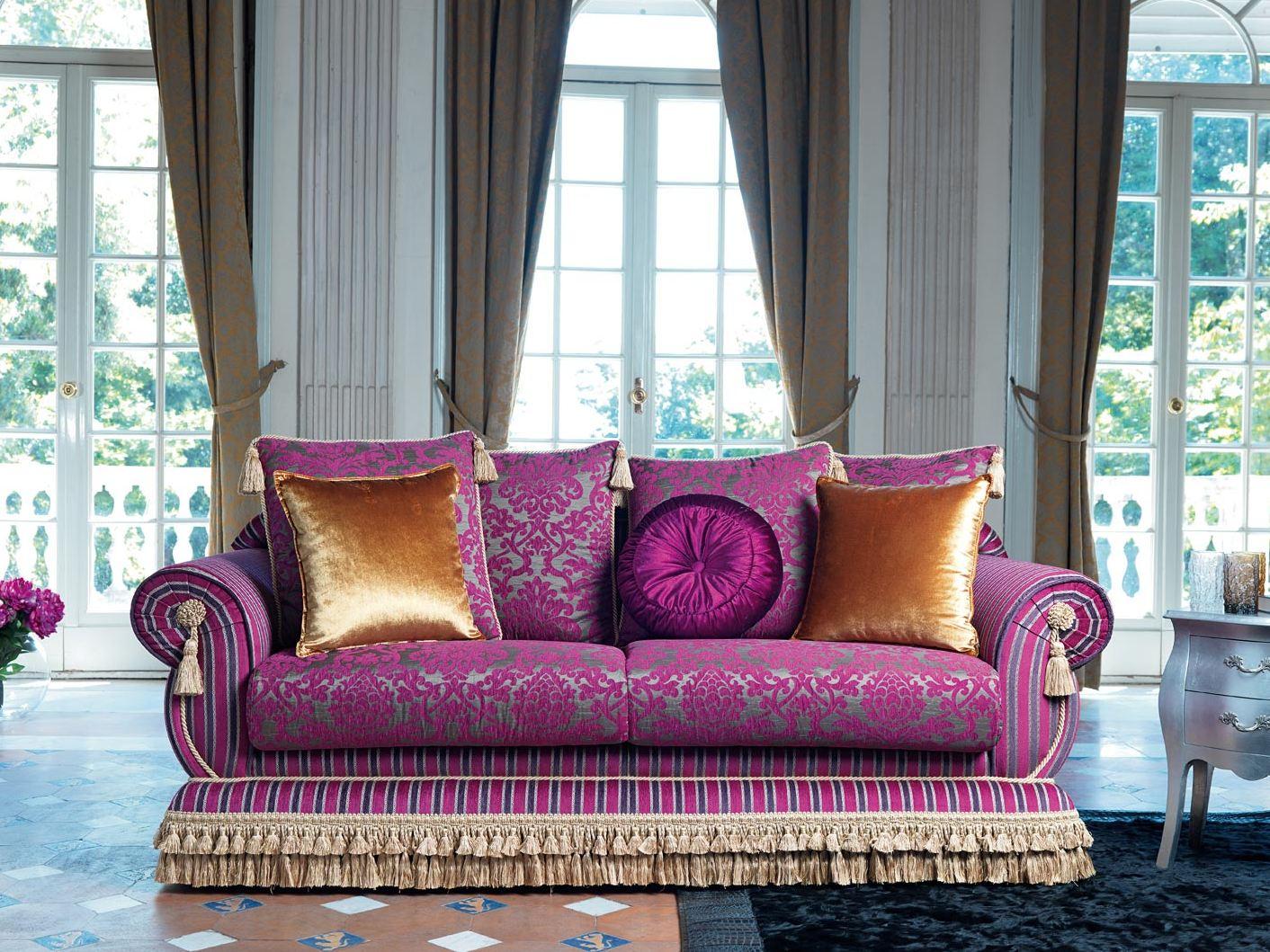 PRINCE 3 seater fabric sofa