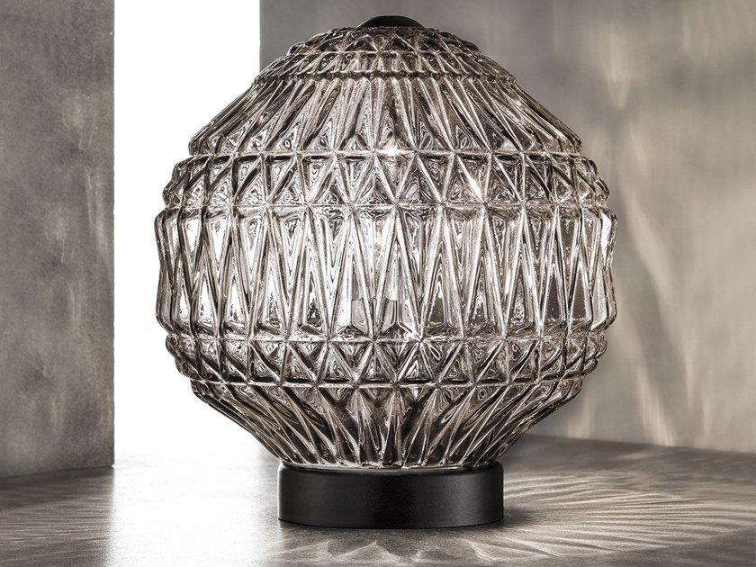 GLASS VE 1051 TL1 G / TL1P Handmade incandescent Murano glass table lamp