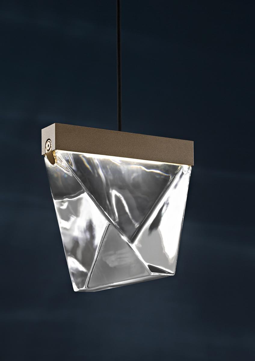TRIPLA LED crystal pendant lamp