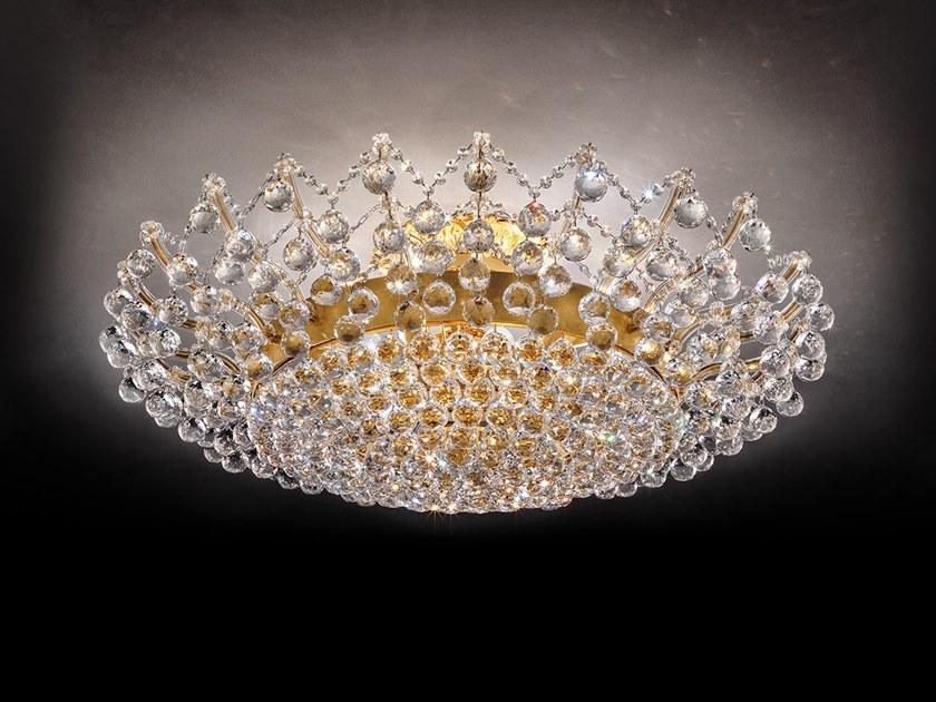 MARIA TERESA VE 919 Metal ceiling lamp with Swarovski® crystals