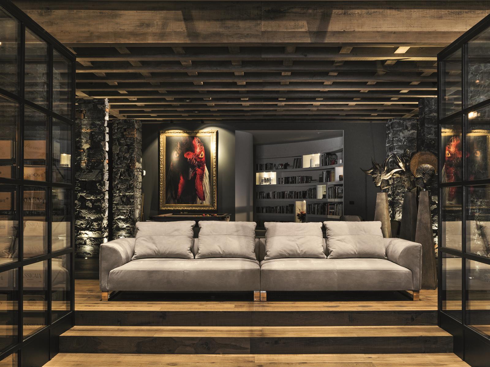 FOLD Sectional fabric sofa