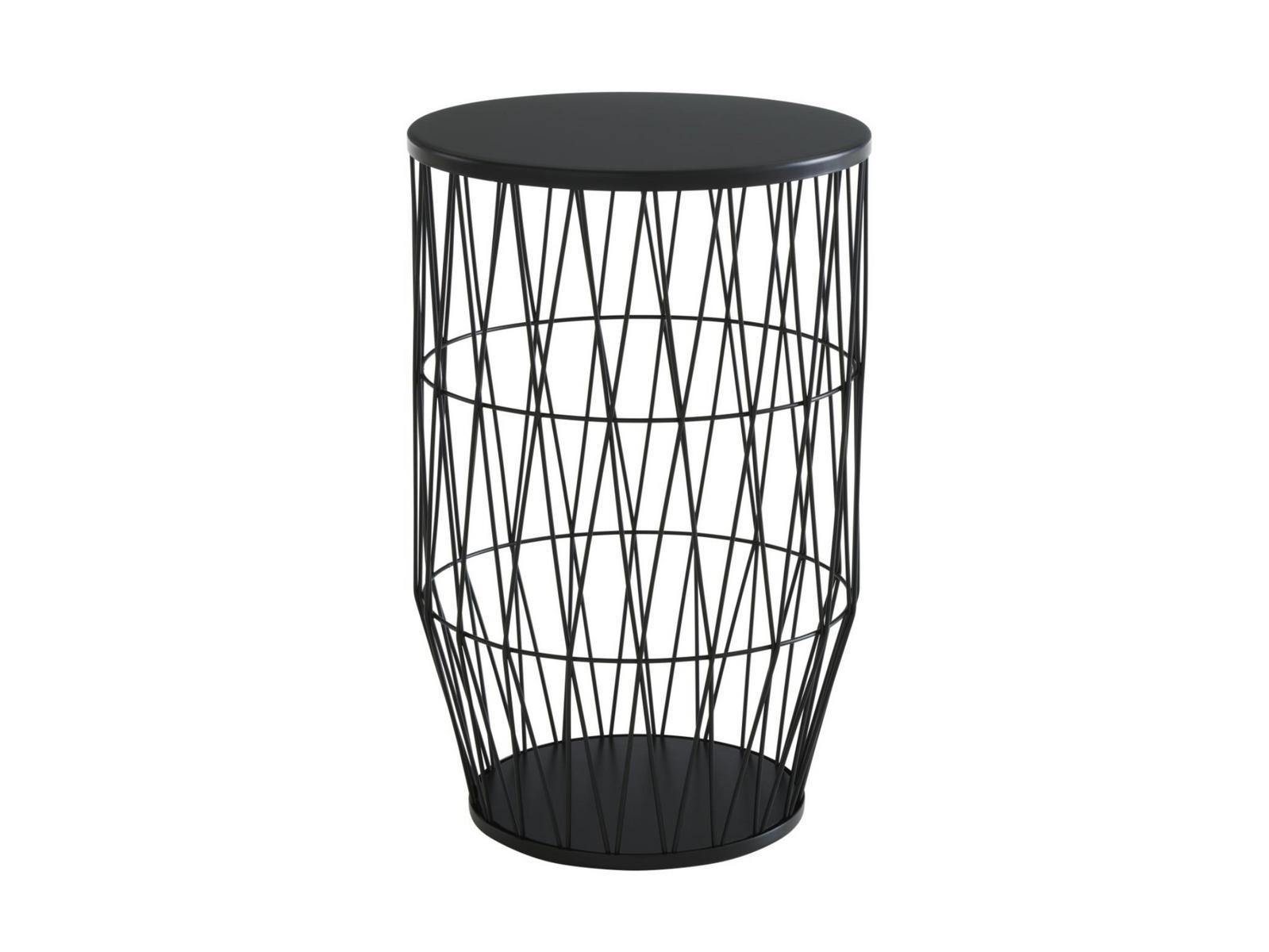 AZABU Round steel coffee table