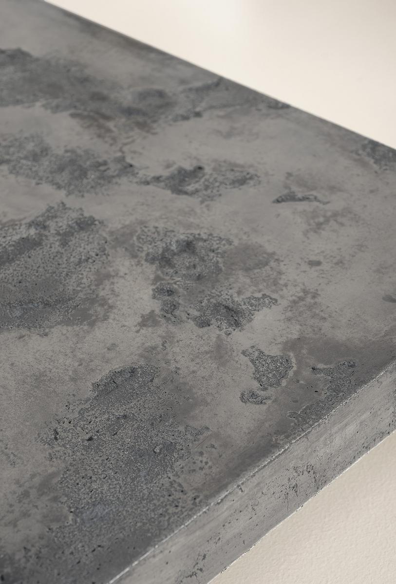 PIOMBINO Low cement coffee table for living room