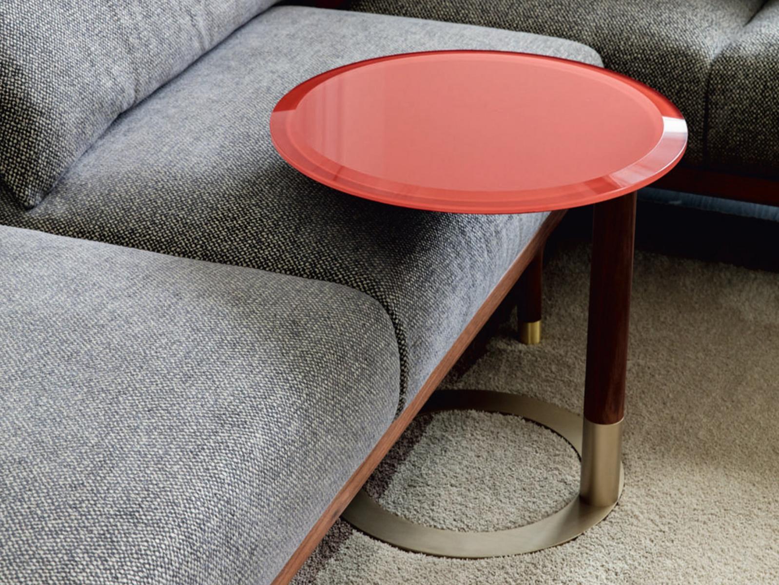 JOK Round wooden side table