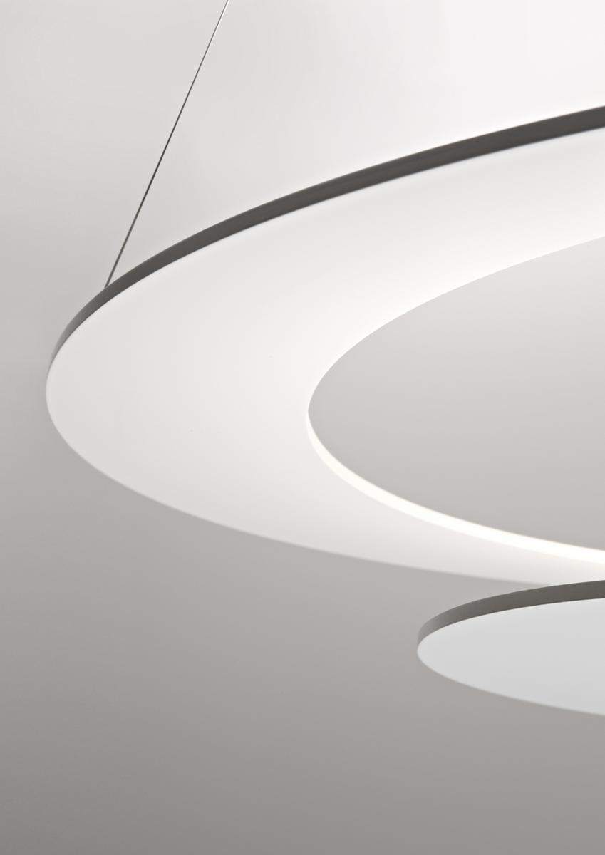 GLU LED aluminium pendant lamp