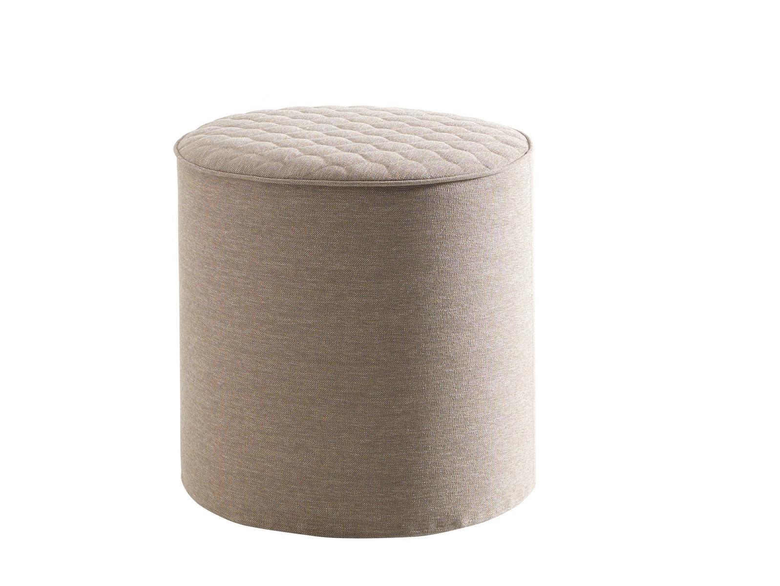 COROLLE Fabric pouf