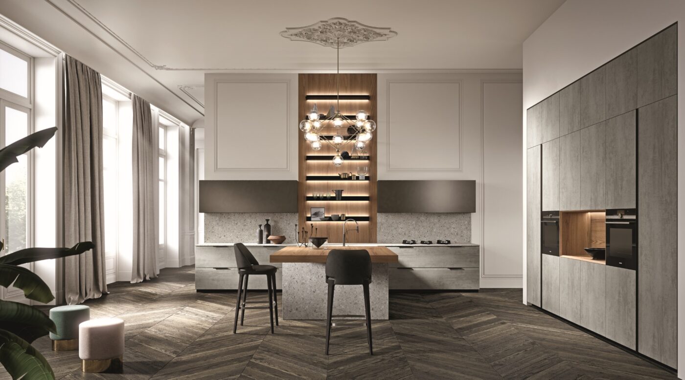 BRERA ACADEMY Veneer kitchen