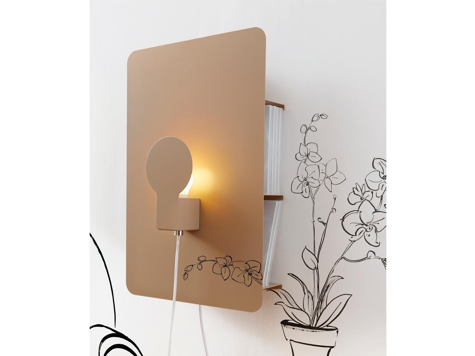 SKETCH LED indirect light iron wall light