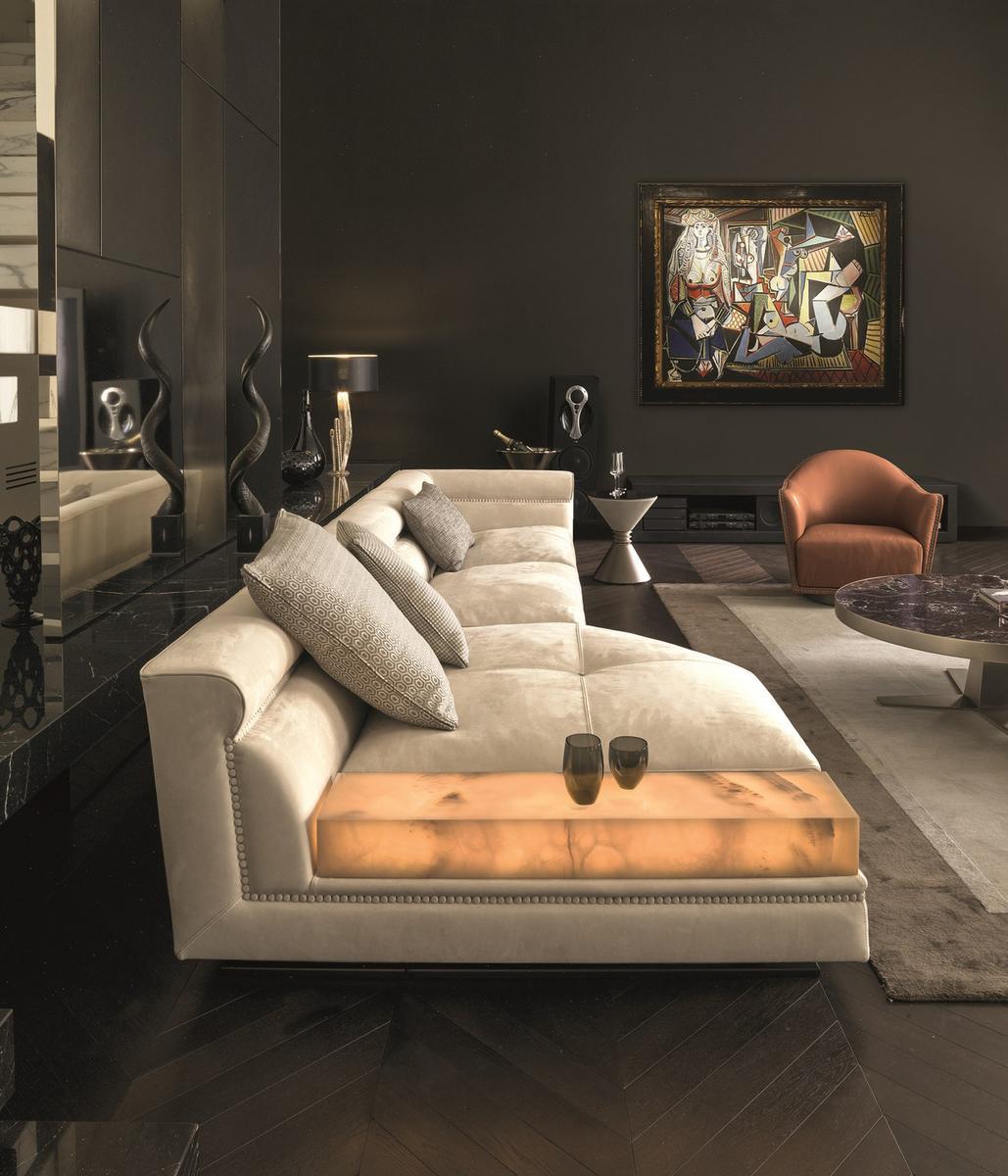 ANSEL Corner fabric sofa