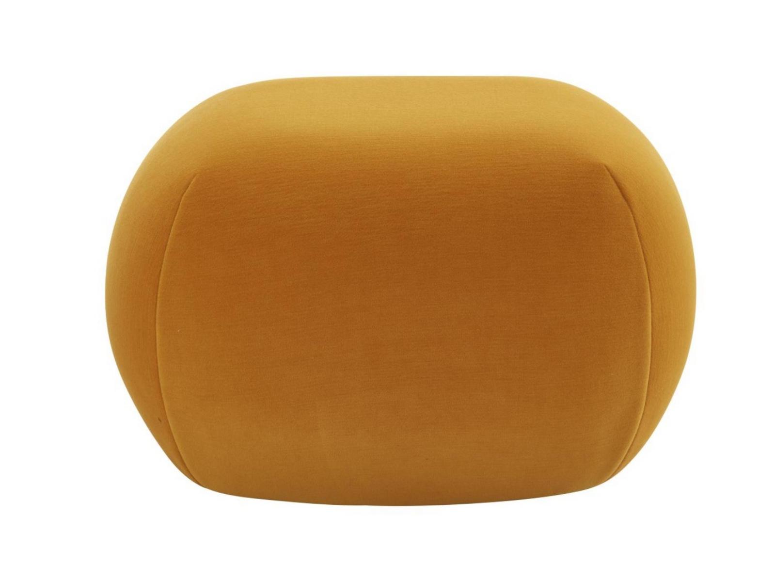 PUKKA Square fabric pouf