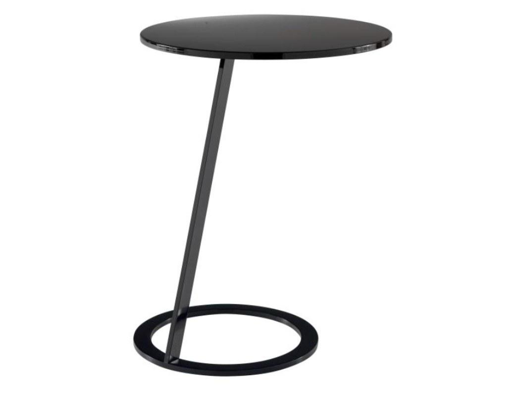 GOOD MORNING Round metal coffee table