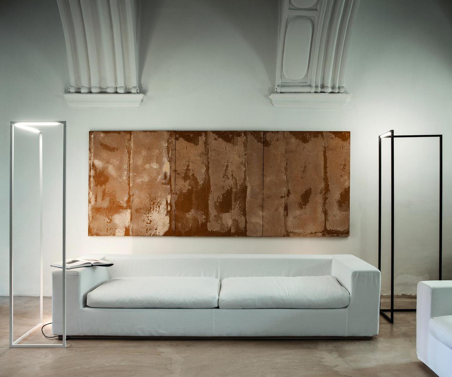 SPIGOLO LED adjustable aluminium floor lamp