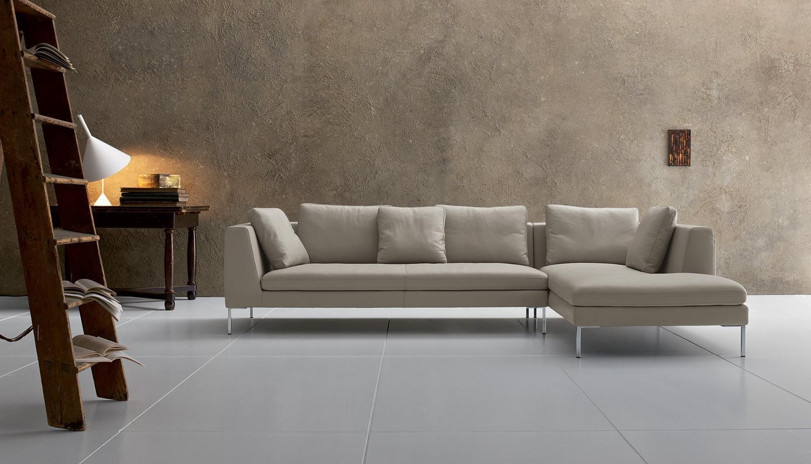 LUNA Sectional velvet sofa