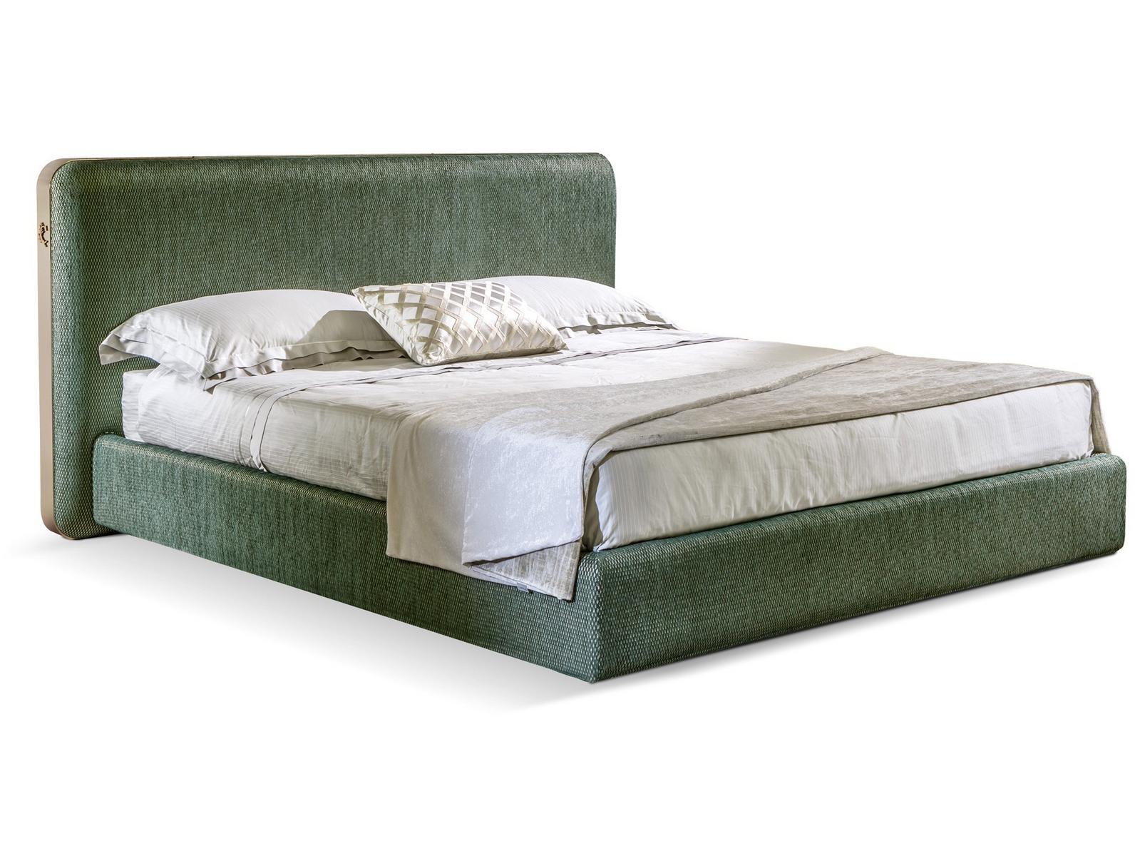 ELVIS Upholstered fabric double bed