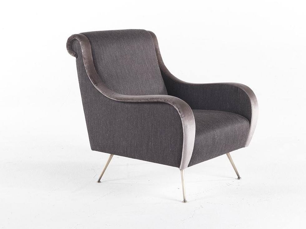 COLLINS Fabric armchair with armrests