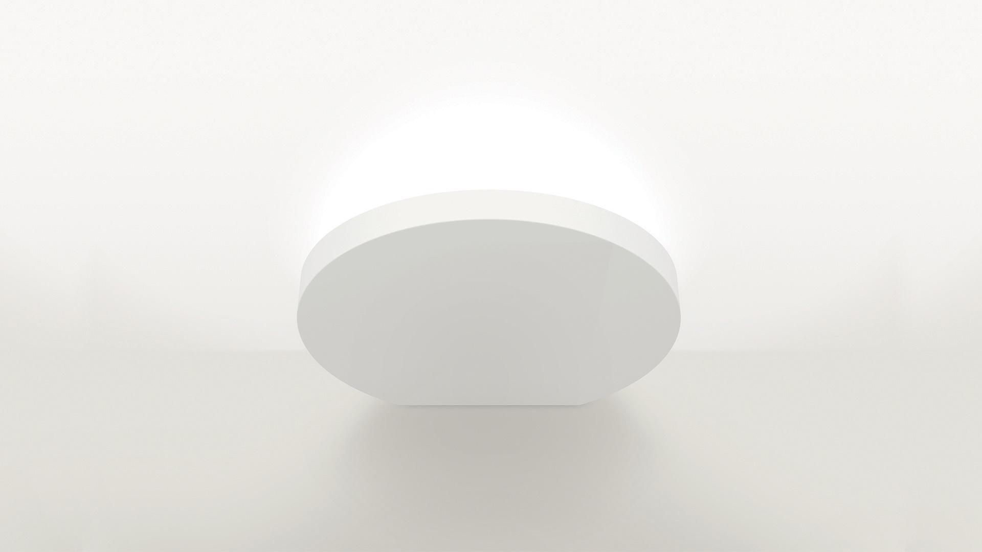 FLAP LED indirect light aluminium wall light