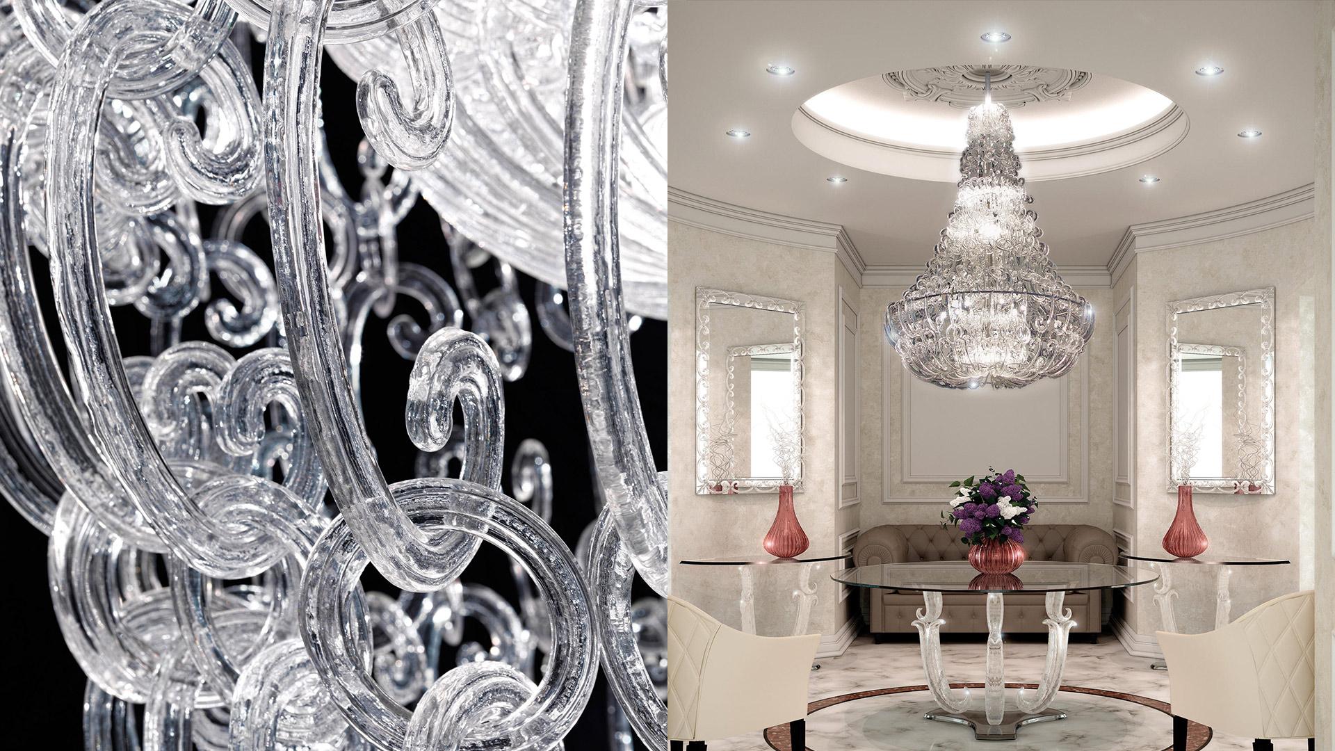 CASANOVA LED Murano glass pendant lamp