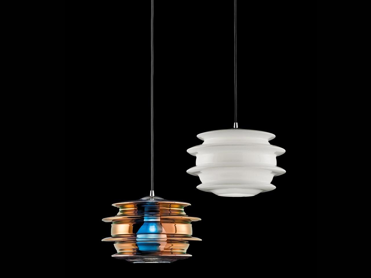 ORBITE LED Borosilicate glass pendant lamp
