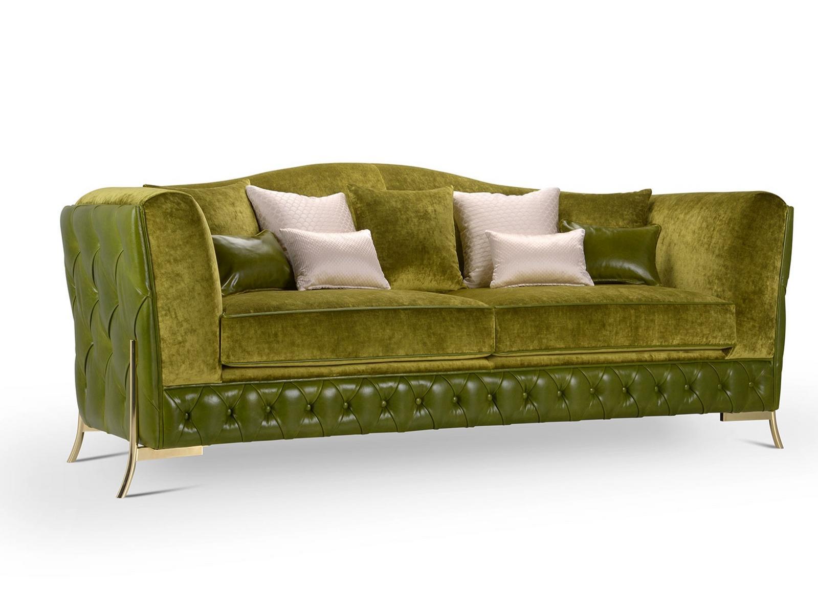 NEFELE Tufted sofa bed with fire retardant padding