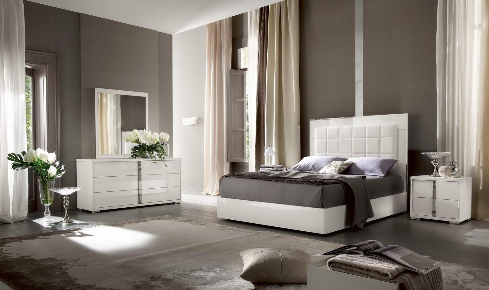 IMPERIA Eco-leather bedroom set