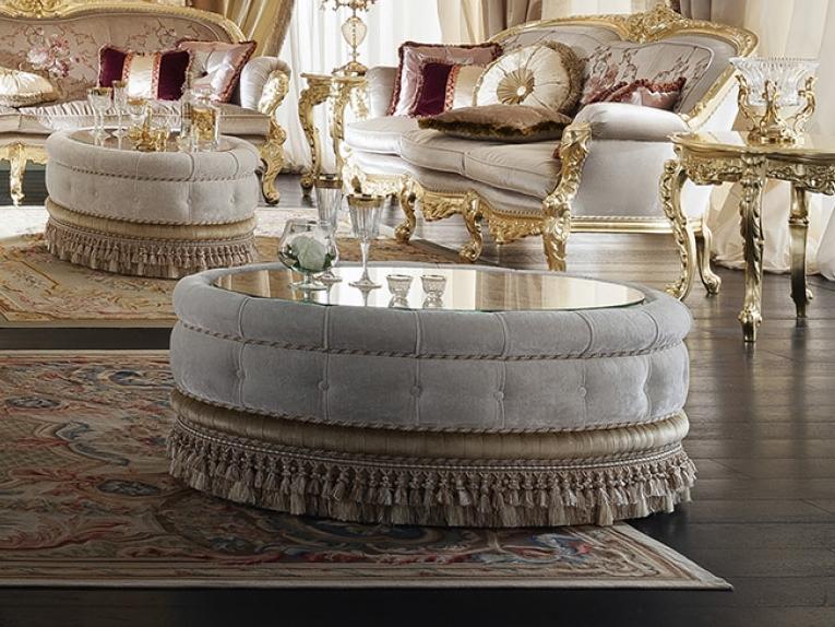 14616 Low round coffee table