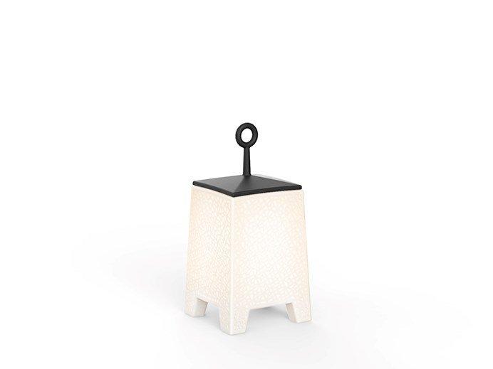 MORA LED polyethylene floor lamp cordless