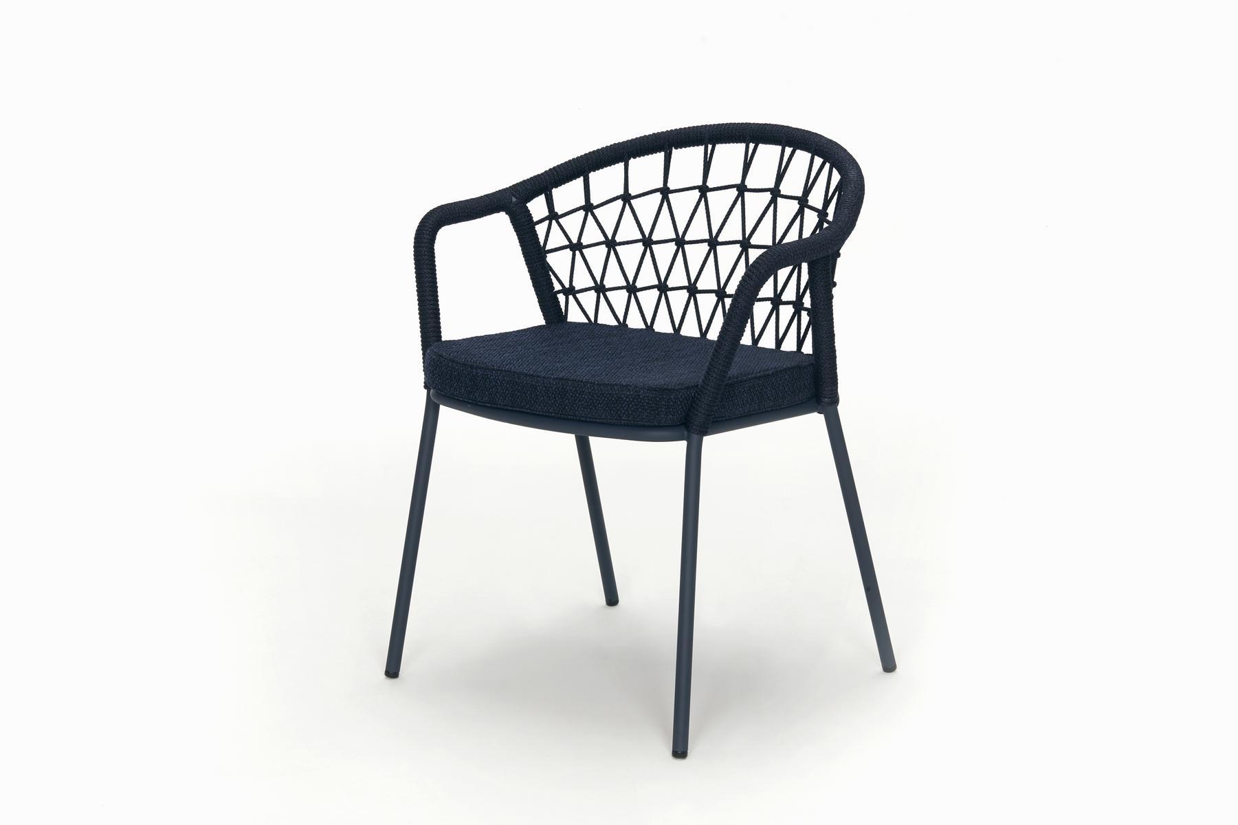 PANAREA 3675 Polypropylene garden chair with armrests