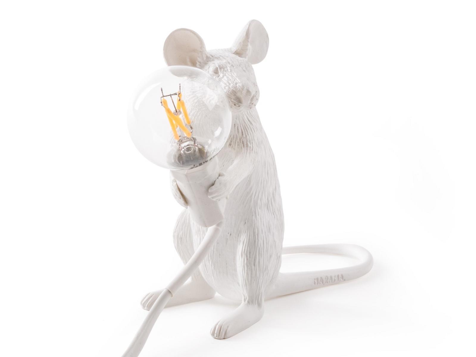 MOUSE LAMP SITTING - MAC Resin table lamp MOUSE LAMP SITTING - MAC Resin table lamp