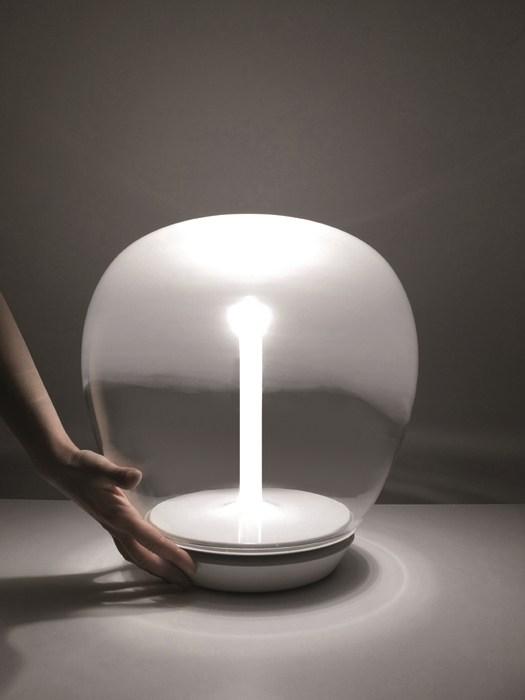 EMPATIA LED blown glass table lamp EMPATIA LED blown glass table lamp