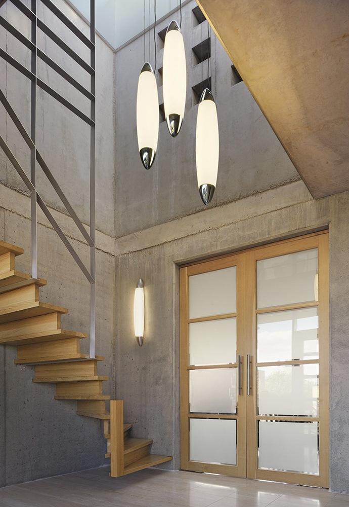 CREST Zinc pendant lamp in a contemporary style