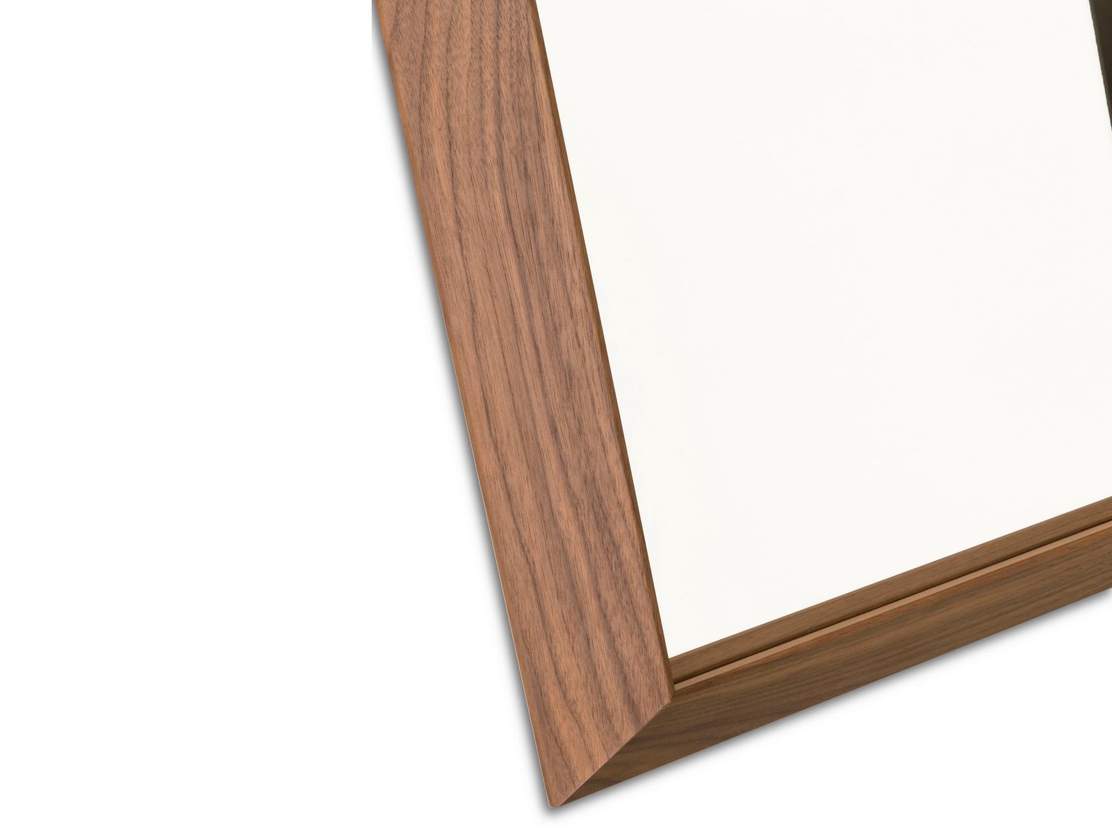 QUADRO Square wall-mounted framed mirror