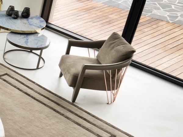 DOROTHY Fabric armchair