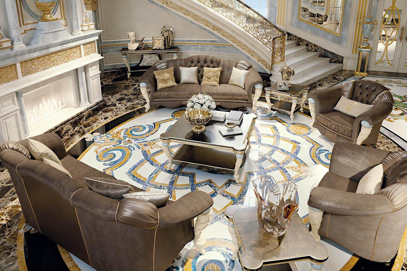 PRESTIGE 3 seater fabric leisure sofa