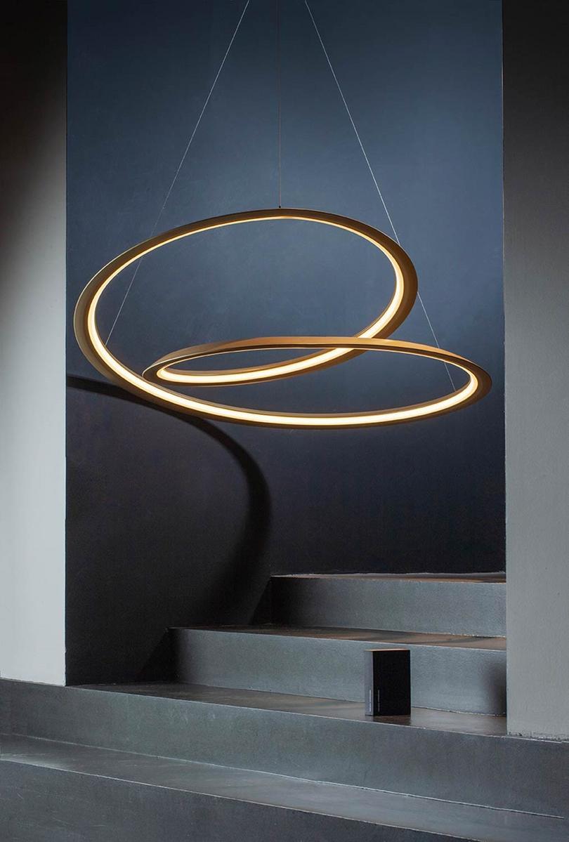 KEPLER LED extruded aluminium pendant lamp