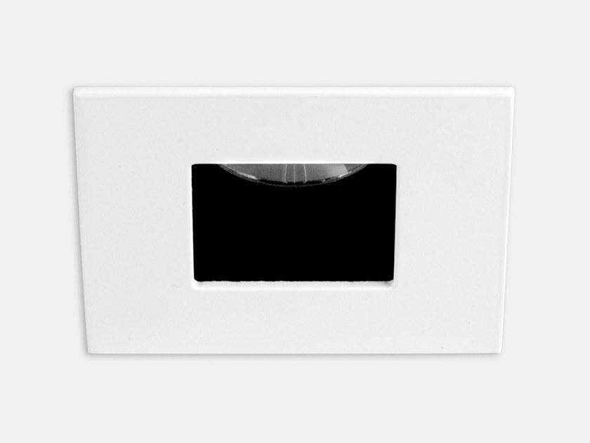 PLAY PINHOLE AG46 LED square recessed aluminium spotlight