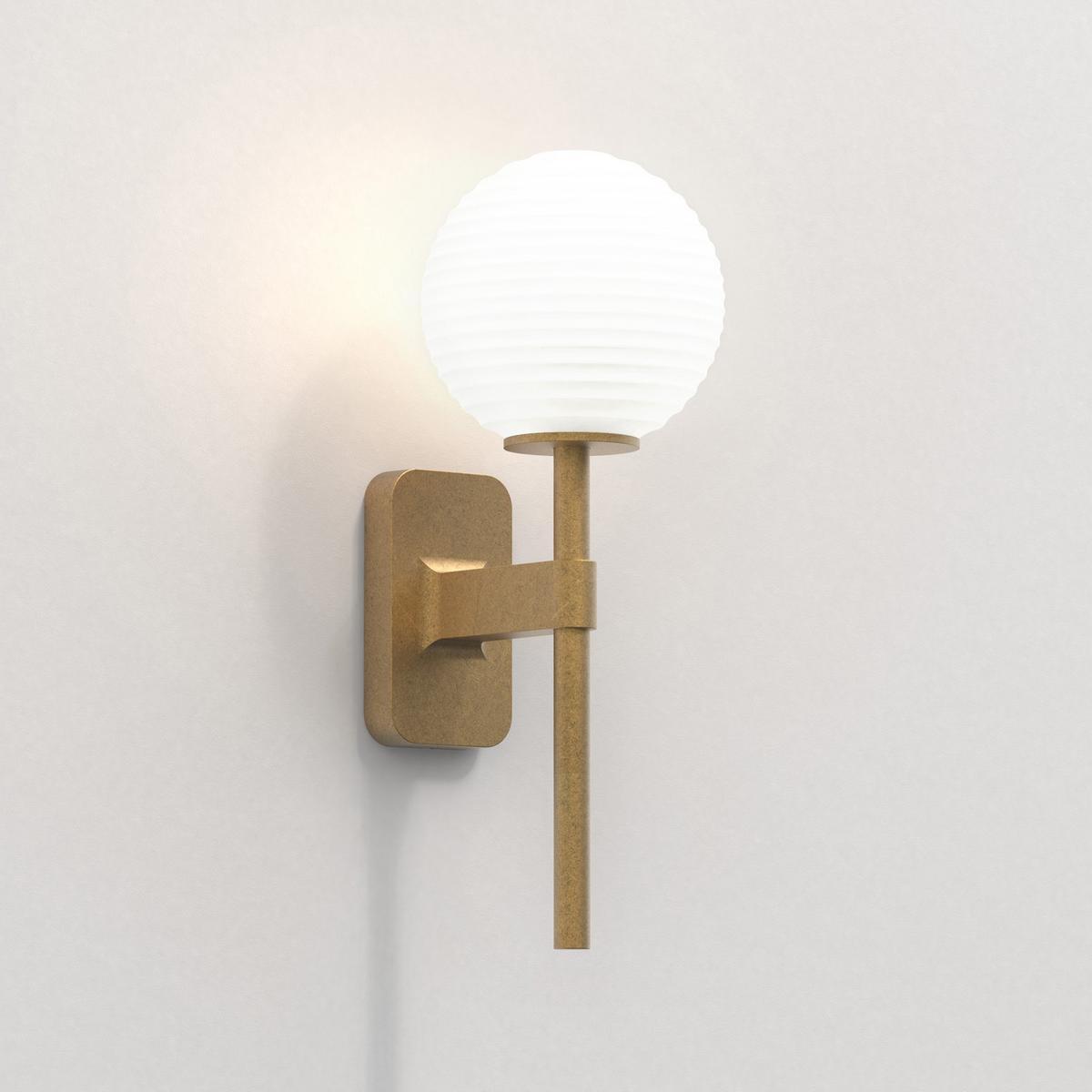 TACOMA SINGLE LED zinc wall lamp for bathroom