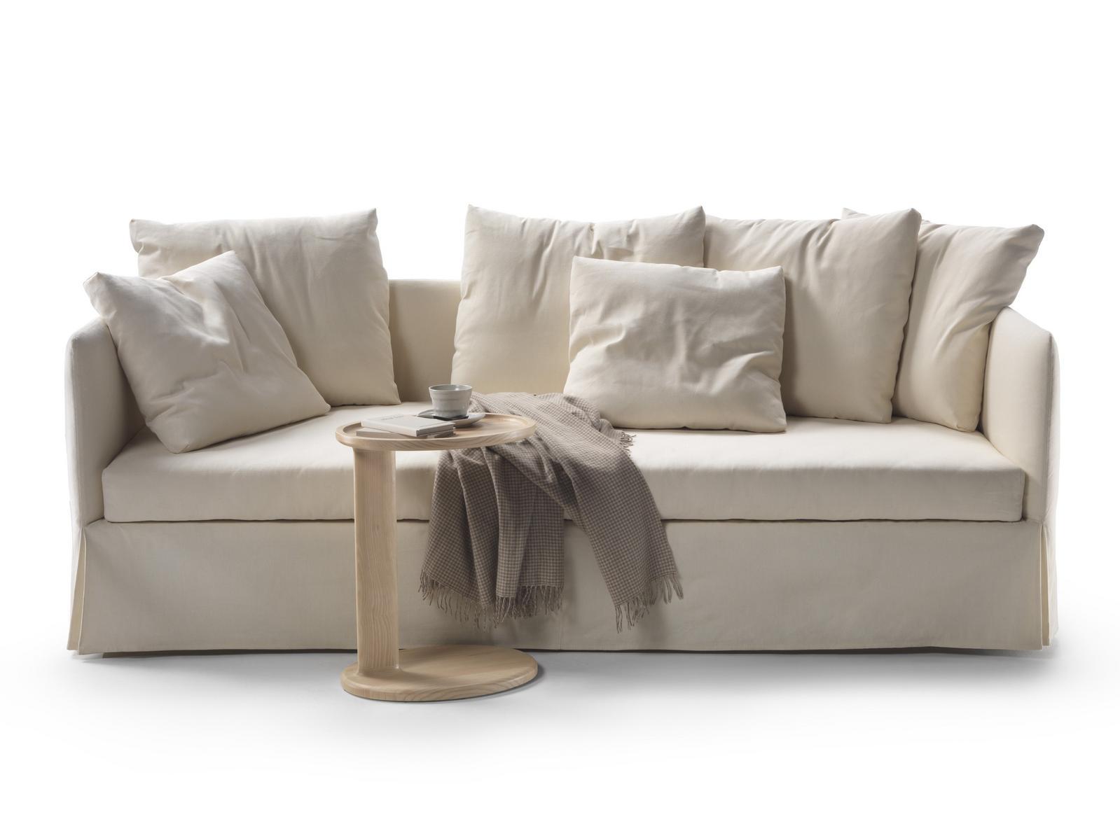 TWINS Fabric sofa bed with removable cover