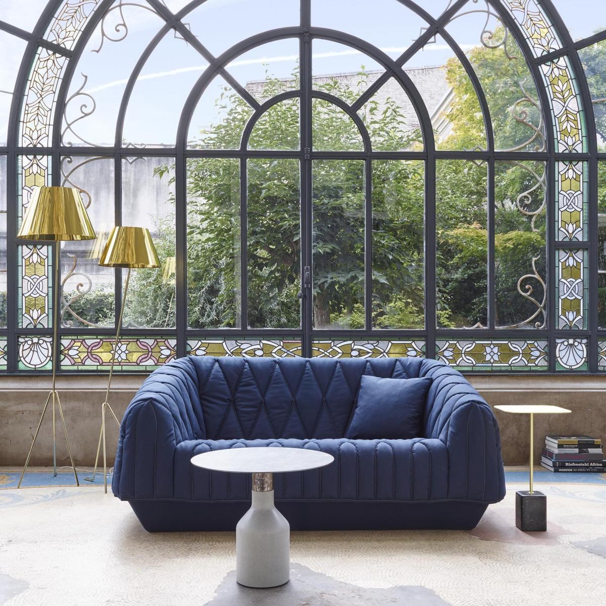SPILLA Halogen metal floor lamp