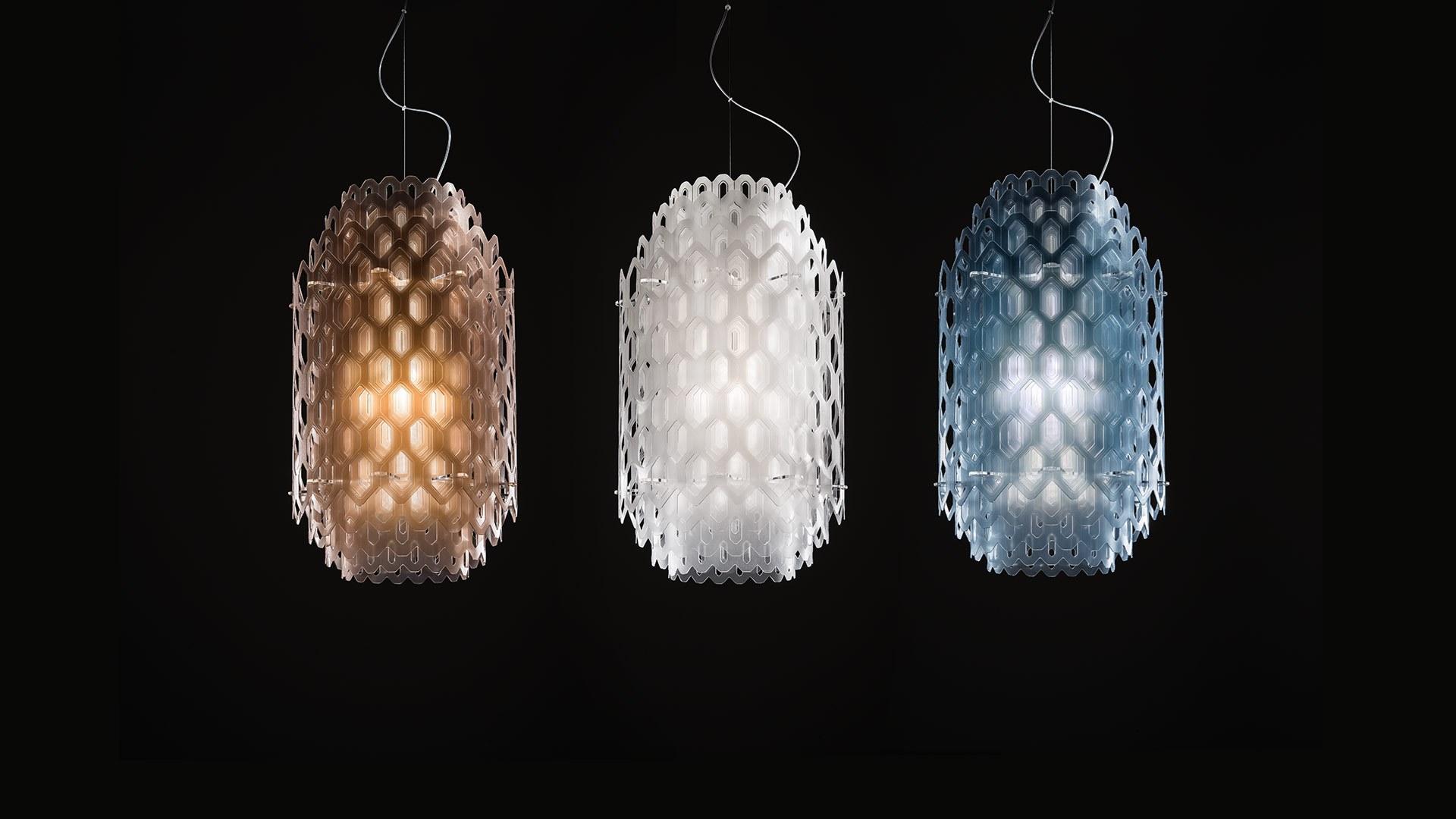 CHANTAL Cristalflex® and Lentiflex® LED pendant lamp