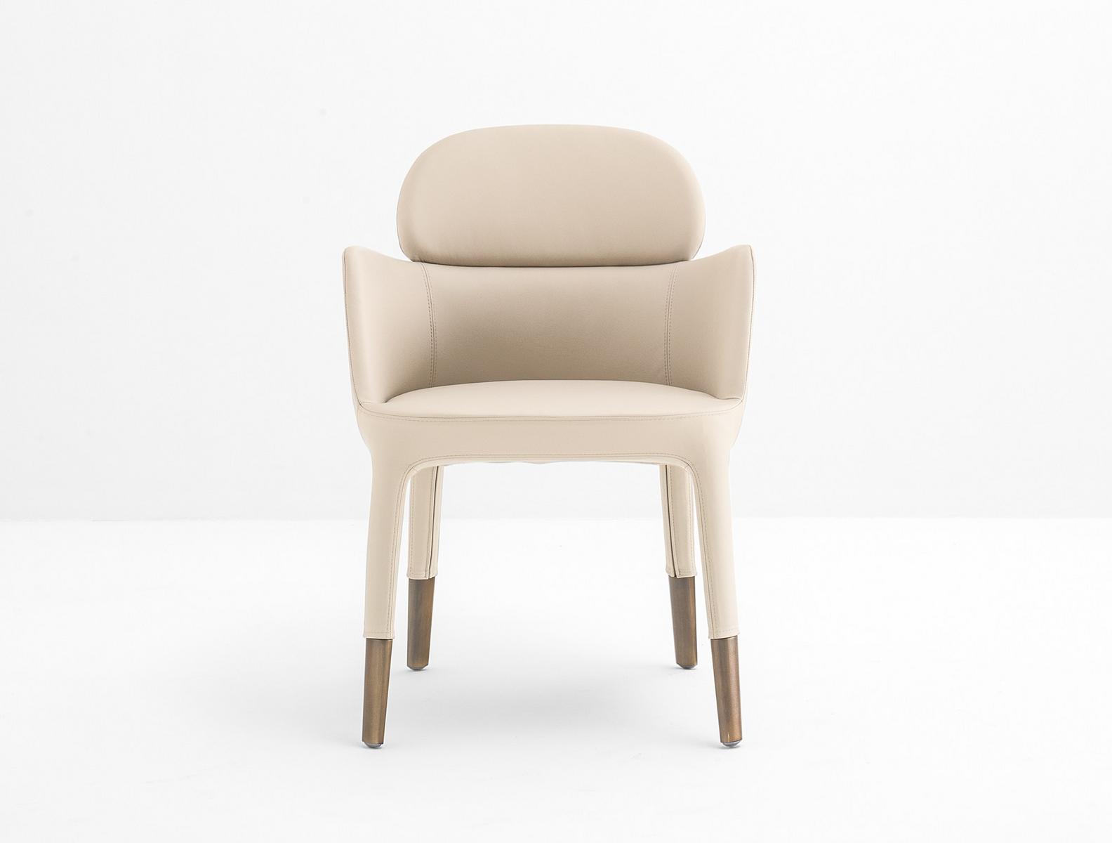 ESTER 690 Restaurant chair with armrests