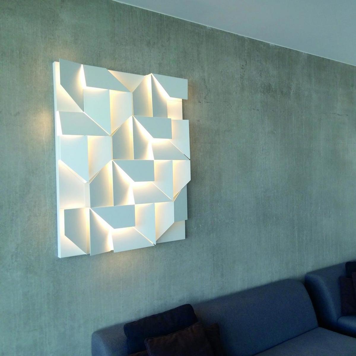 WALL SHADOWS GRAND LED aluminium wall lamp