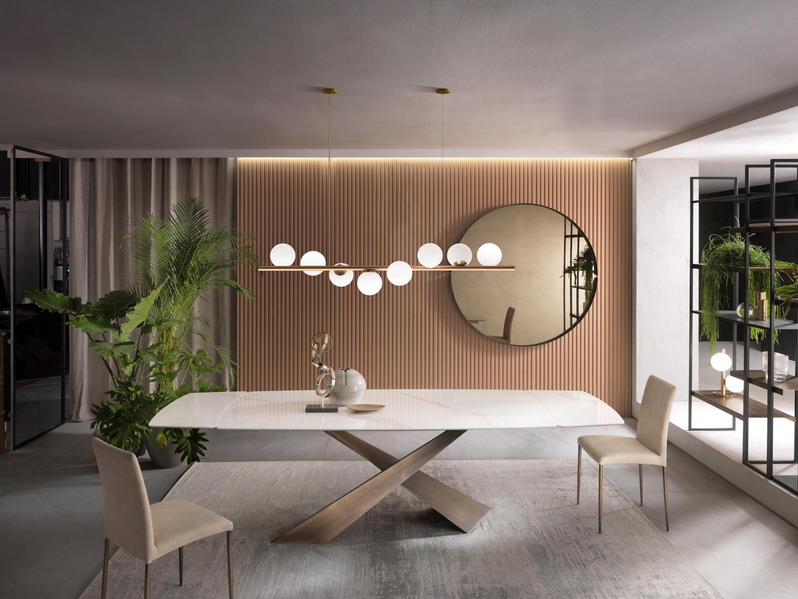 TWIST S5/S8 Painted metal pendant lamp