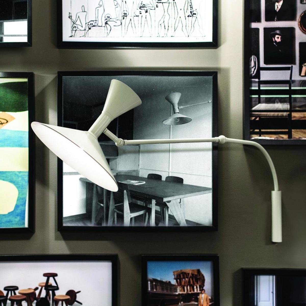 MINI LAMPE DE MARSEILLE Adjustable aluminium wall lamp