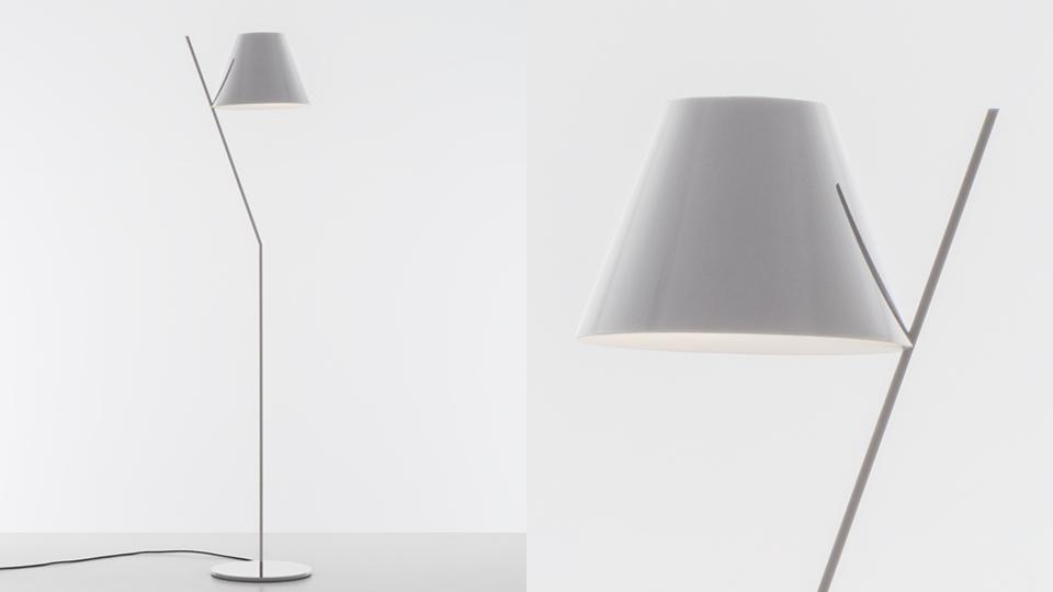 LA PETITE LED direct light methacrylate floor lamp