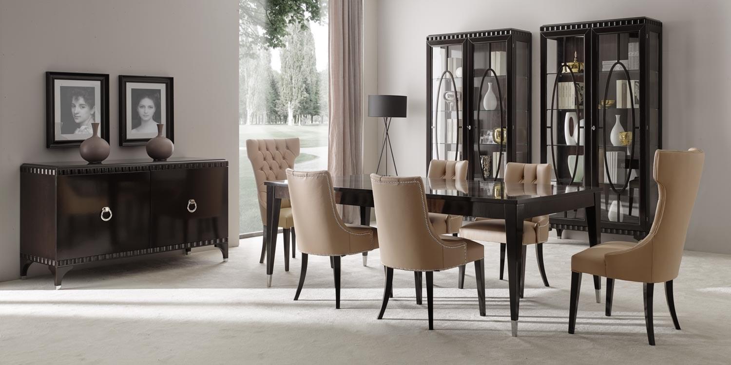 QUEEN 0450S Upholstered high-back leather chair